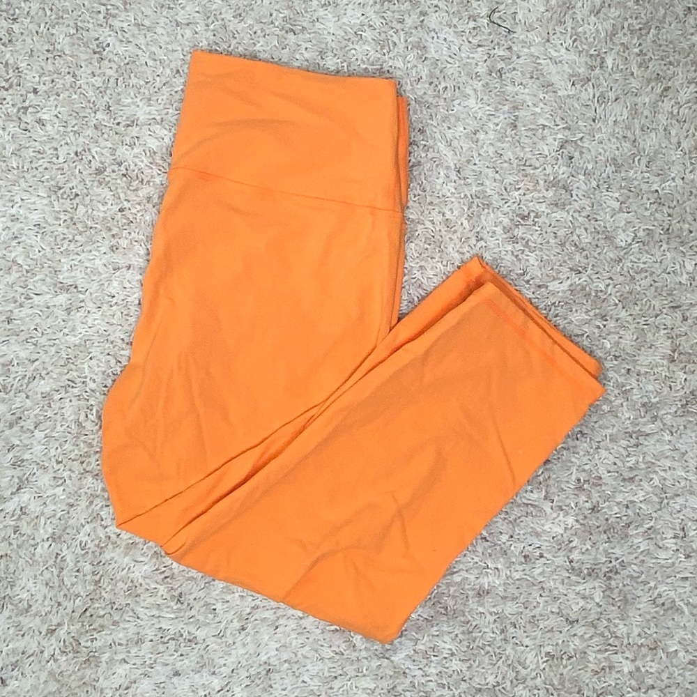 Women’s Zyia Leggings, Size 12, Orange